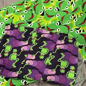 Muppets Kermit the frog 🐸 limited edition lularoe lot - collectors